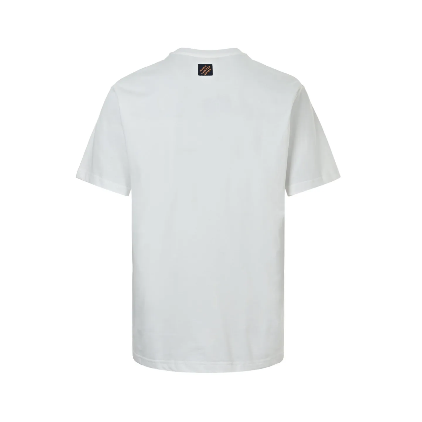 Louis Vuitton/Louis Vuitton 26ss signature letter embroidered short sleeves